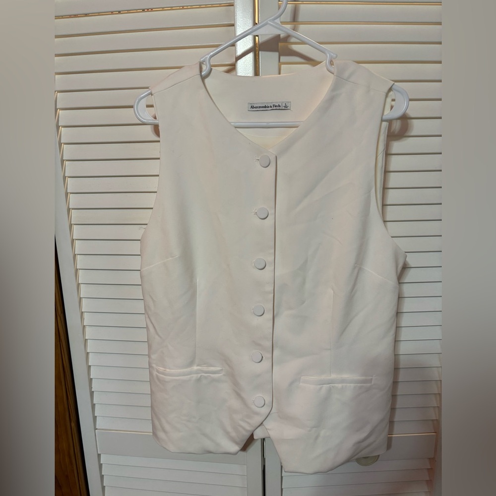 abercrombie vest blazer